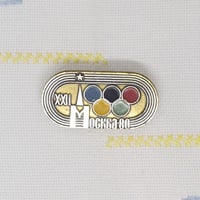 旧ソ連 バッジ モスクワオリンピック 大