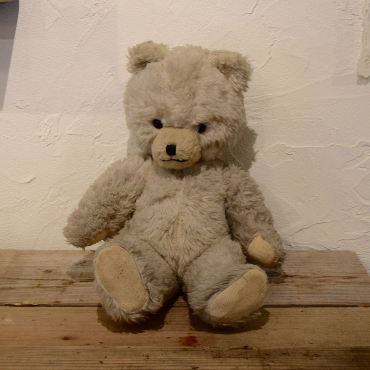 大きなグレーのクマのぬいぐるみ ガンド GUND ZAG ザグベア 6048681 テディベア 熊 くま ベアー