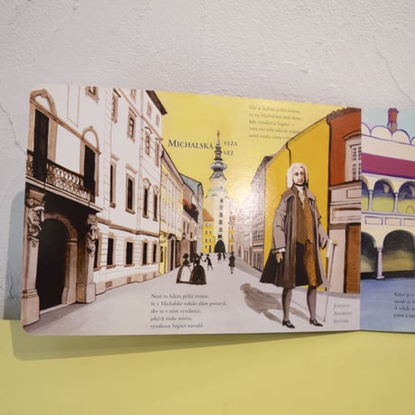 スロバキア　絵本「BRATISLAVA MESTO NA DUNAJI」