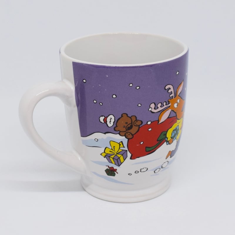 ドイツ ミルカ ノベルティマグカップ そりに乗るサンタさん | Kitten Blue