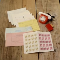 旧東ドイツ　事務ごっこセット　デッドストック