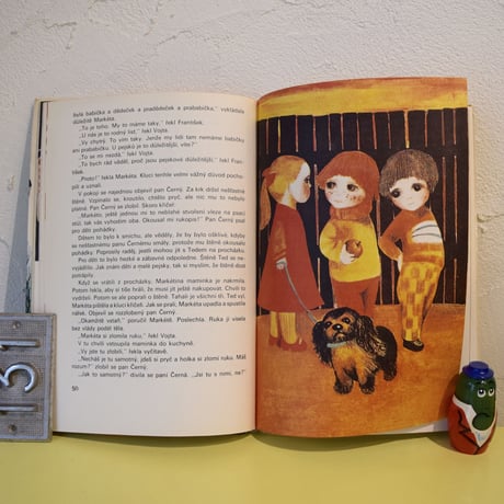 チェコ　絵本「VOJTA A MEDVED PETR」 1982年