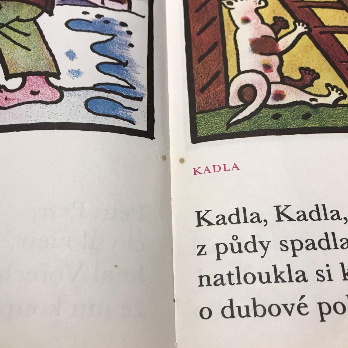 1954年　チェコの絵本　ヨゼフ•ラダ　東欧雑貨　洋書　古書 ヨゼフ・ラダ】見開き絵本 詩集（チェコ語版） | ECCELLENTE