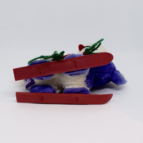 ドイツ　ミルカ　ノベルティぬいぐるみ　スキー