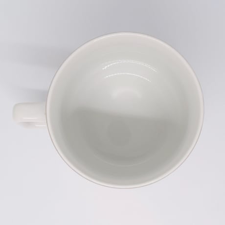 ハンガリー　ジョルナイ　マグカップ　オレンジ水玉