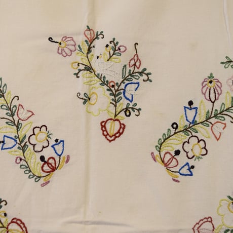 チェコ　刺繍クロス　特大
