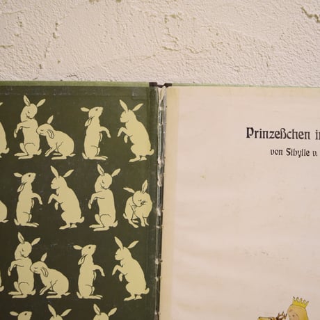 ドイツ　絵本「Prinzesschen im Walde」森のおひめさま