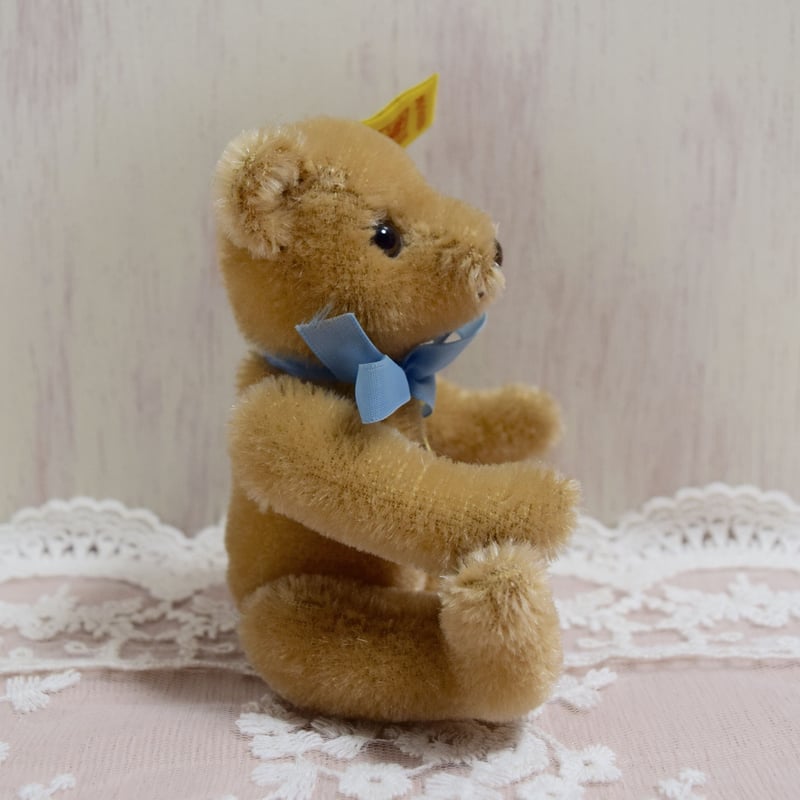 シュタイフ ミニチュア テディベア ベージュ 1980年代 | Kitten Blue シュタイフ ミニチュア テディベア ベージュ 1980年代 | Kitten Blue