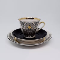 旧ソ連　リガ陶器工場 　デミタスカップ