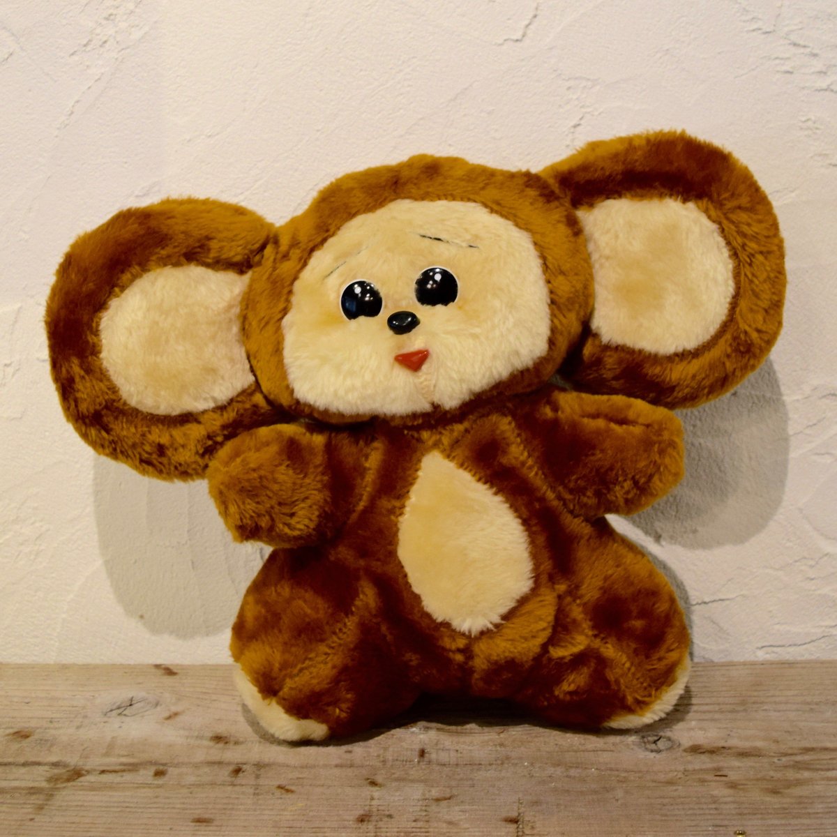 困り顔のチェブラーシカ 大きなぬいぐるみ | Kitten Blue