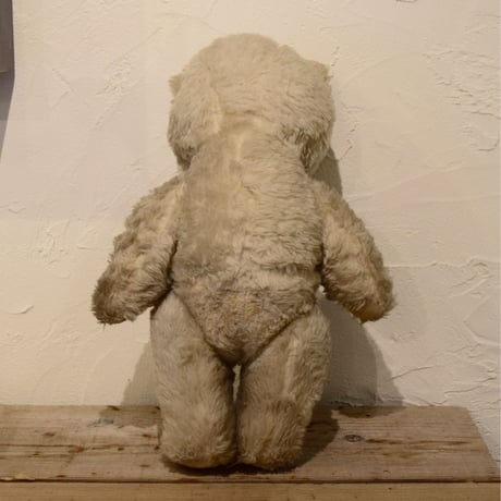 チェコ　大きな灰色くまさん　ぬいぐるみ
