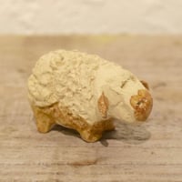 ドイツ　手作り陶器のひつじさん