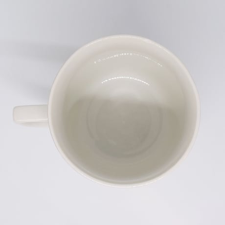 チェコ　シンプル水玉マグカップ　赤