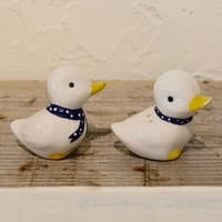 チェコ　あひるの塩コショウ入れ　セット