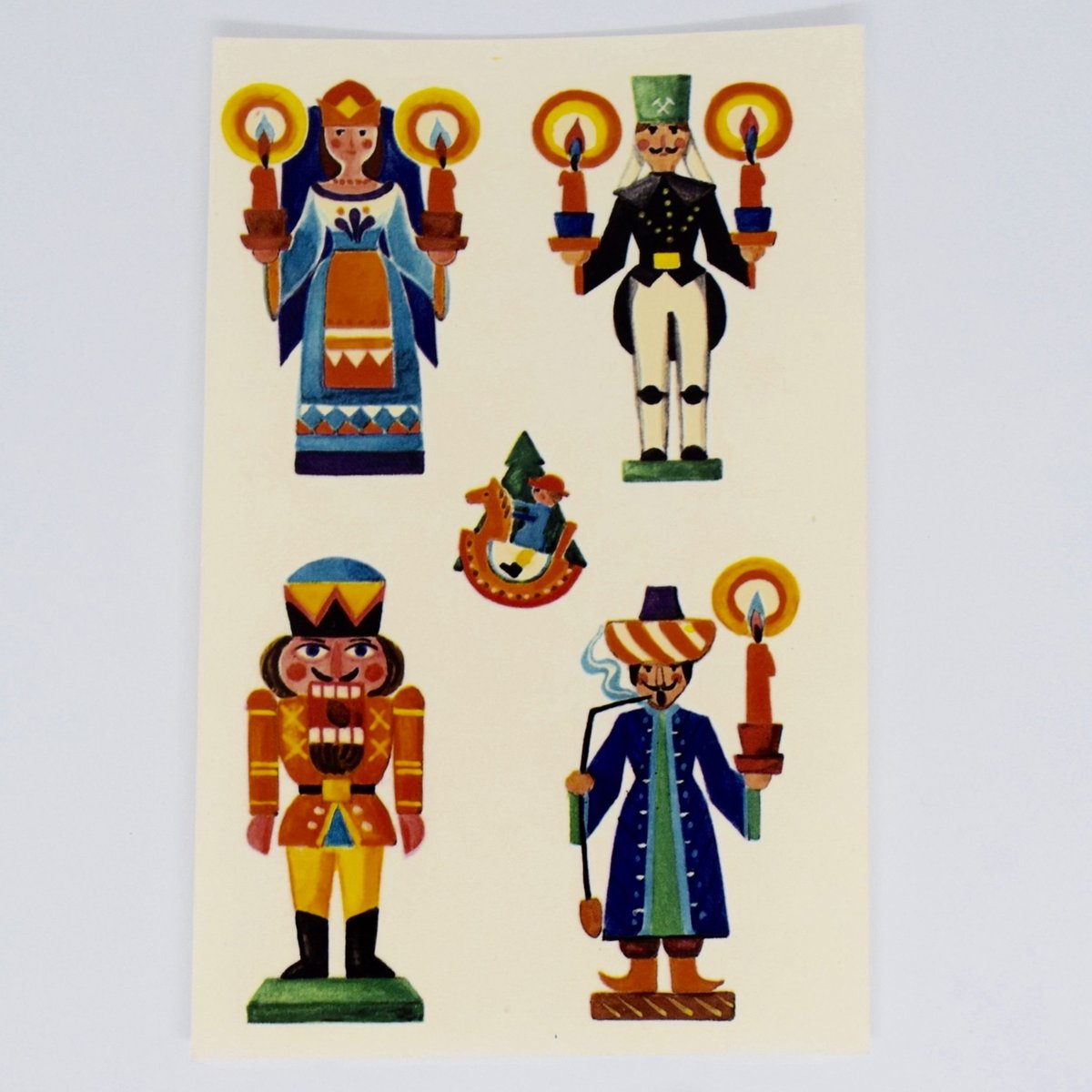 旧東ドイツ 水シール くるみ割り人形 | Kitten Blue