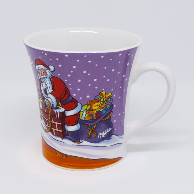 ドイツ ミルカ ノベルティマグカップ 屋根の上のサンタさん | Kitten Blue