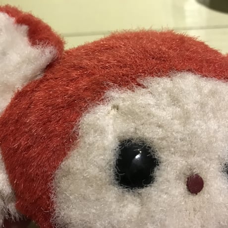 旧ソビエト チェブラーシカ レアカラー レッド ぬいぐるみ