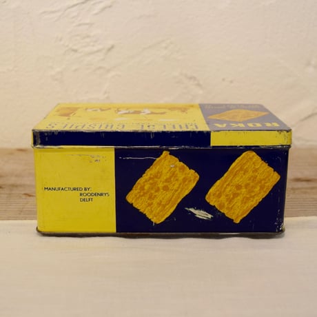 オランダ　ROKA社　 お菓子の缶