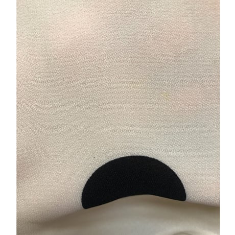 アウトレット訳有り   半袖パフスリーブドットワンピースＬ