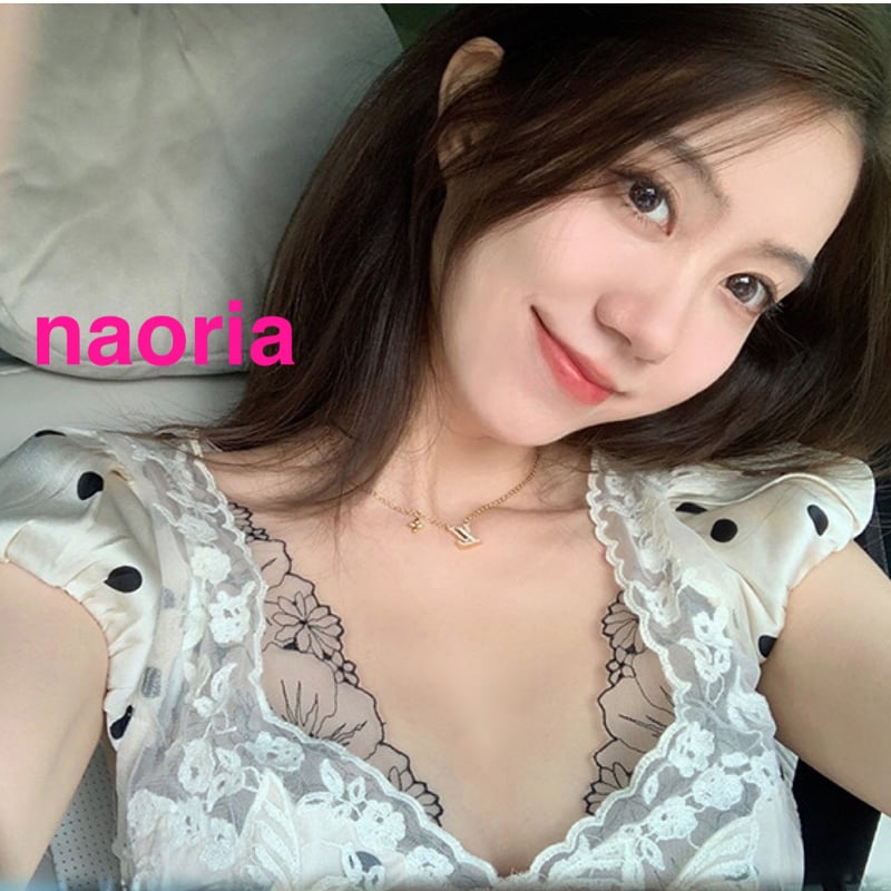 予約制 背中開きドットワンピース | naoria 