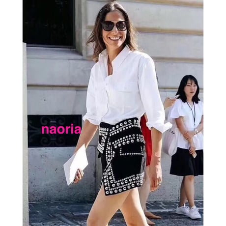 訳有り即納　シルバーデザインスカート