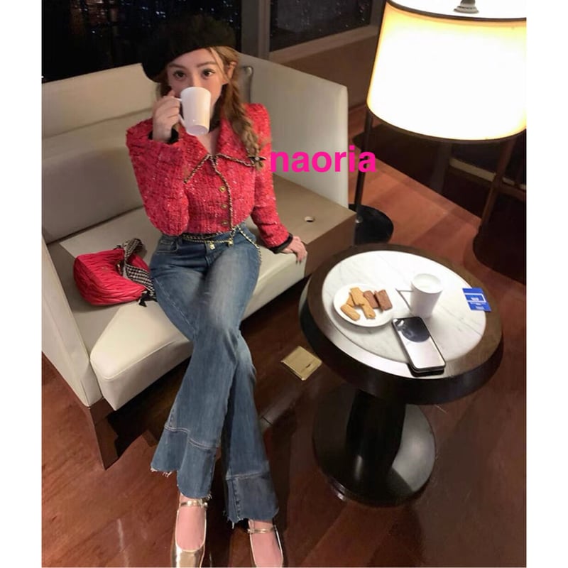 予約制 2色展開 ショート丈ジャケット単品 | naoria