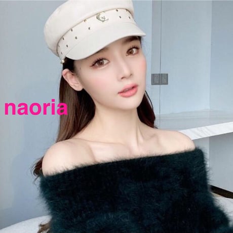 予約制  チェーン付きキャスケット