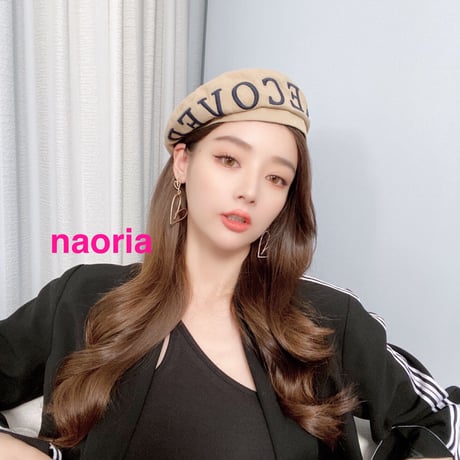 予約制　アルファベットベレー帽