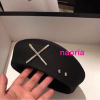 予約制　麦わらベレー帽