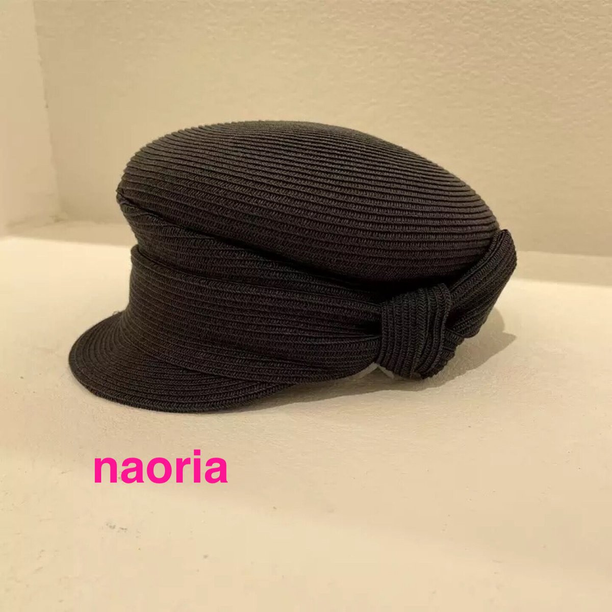 予約制 4色展開 デザイン麦わらキャスケット | naoria 予約制 4色展開 デザイン麦わらキャスケット | naoria