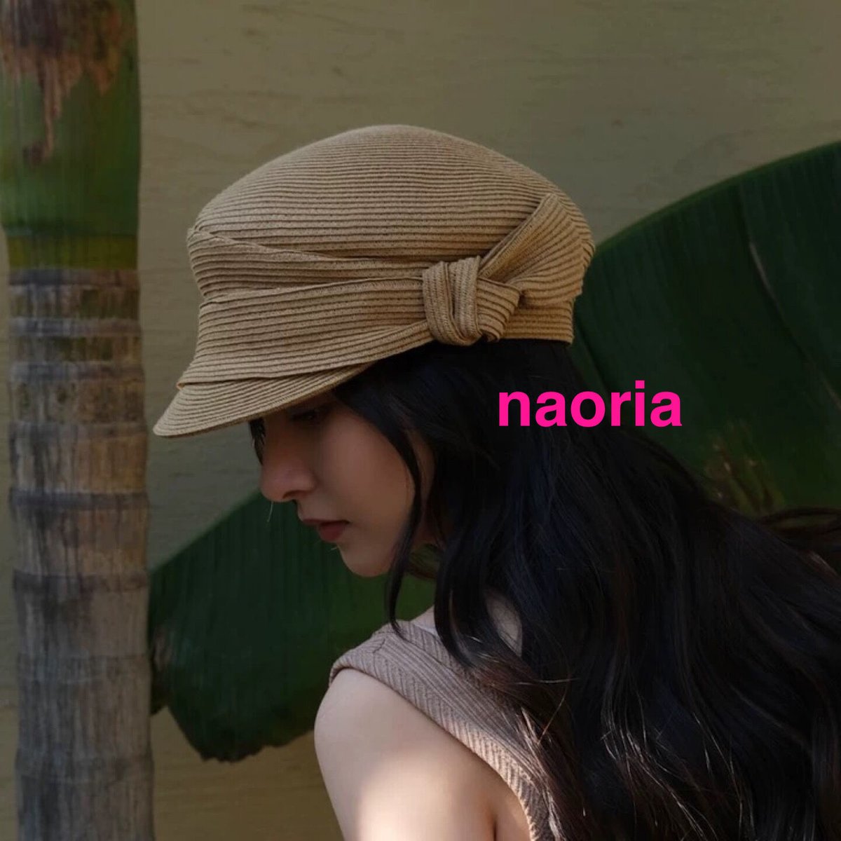 予約制 4色展開 デザイン麦わらキャスケット | naoria 予約制 4色展開 デザイン麦わらキャスケット | naoria