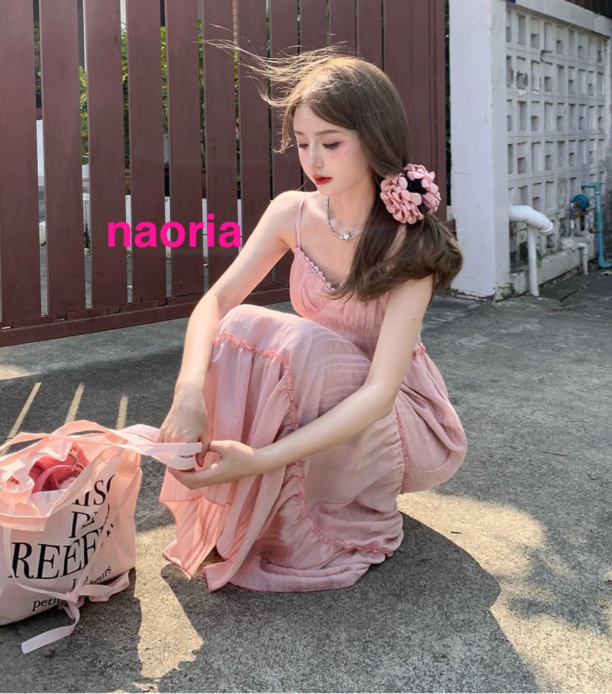 予約制 2色展開 キャミワンピース | naoria