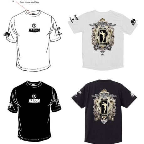 MONKEY4✖️NABBA JAPAN ⁡ [skull print  T-shirt  WHITE］