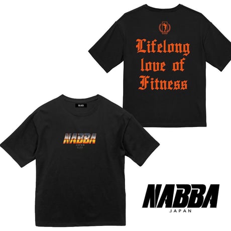 NABBA JAPAN × BLACK GYM Tシャツ A | FAWIN/BLACKGY