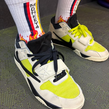 【MONKEY４ × CIXEUR】 Fire Pattern Socks