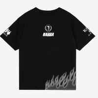 MONKEY4✖️NABBA JAPAN ⁡ [fire pattern T-shirt]