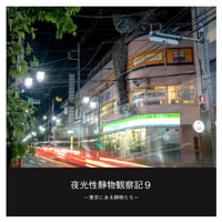 写真家・山下晃伸フォトブック「夜光性静物観察記9-東京にある静物たち-」