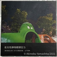 写真家・山下晃伸フォトブック「夜光性静物観察記５〜東京都足立区にある公園遊具達〜」
