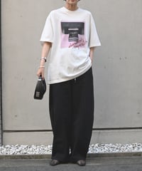 フォトプリントルーズTシャツ