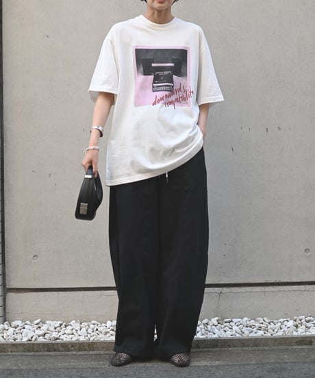 フォトプリントルーズTシャツ