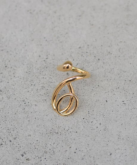 【アクセ1100円均一】Loop Ring