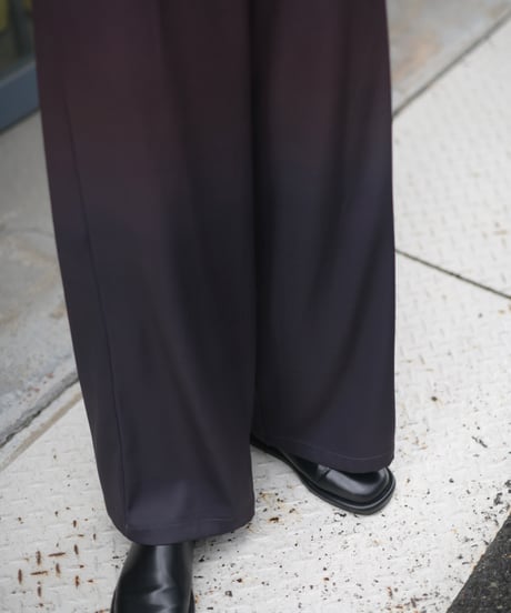 グラデーションプリントパンツ
