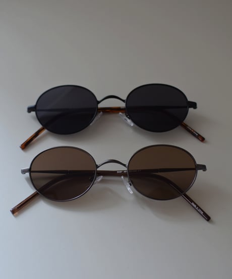 Oval Color Lens Sunglasses