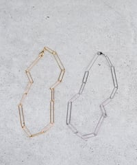 【アクセ1100円均一】Clip Chain Necklace