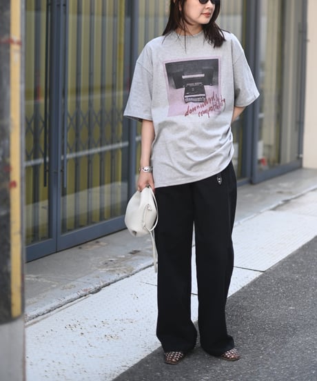 フォトプリントルーズTシャツ