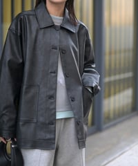 ≪再入荷≫ エコオーバーレザーJK
