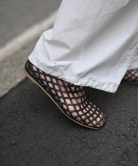 pvc flat shoes