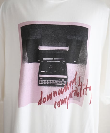 フォトプリントルーズTシャツ
