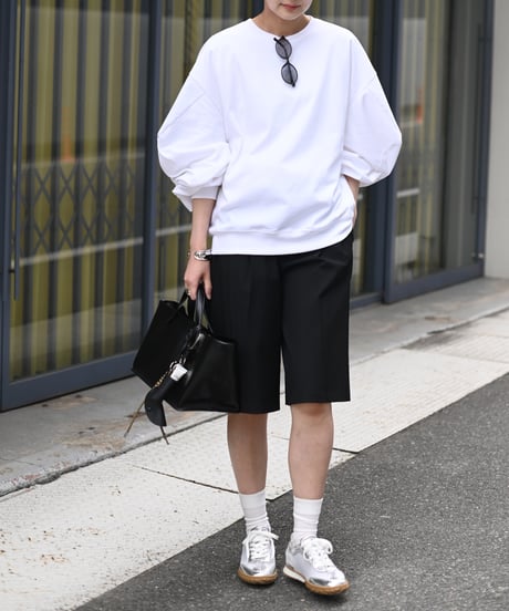 ≪再入荷≫カットアウトボリュームスリーブカットソー