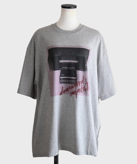 フォトプリントルーズTシャツ